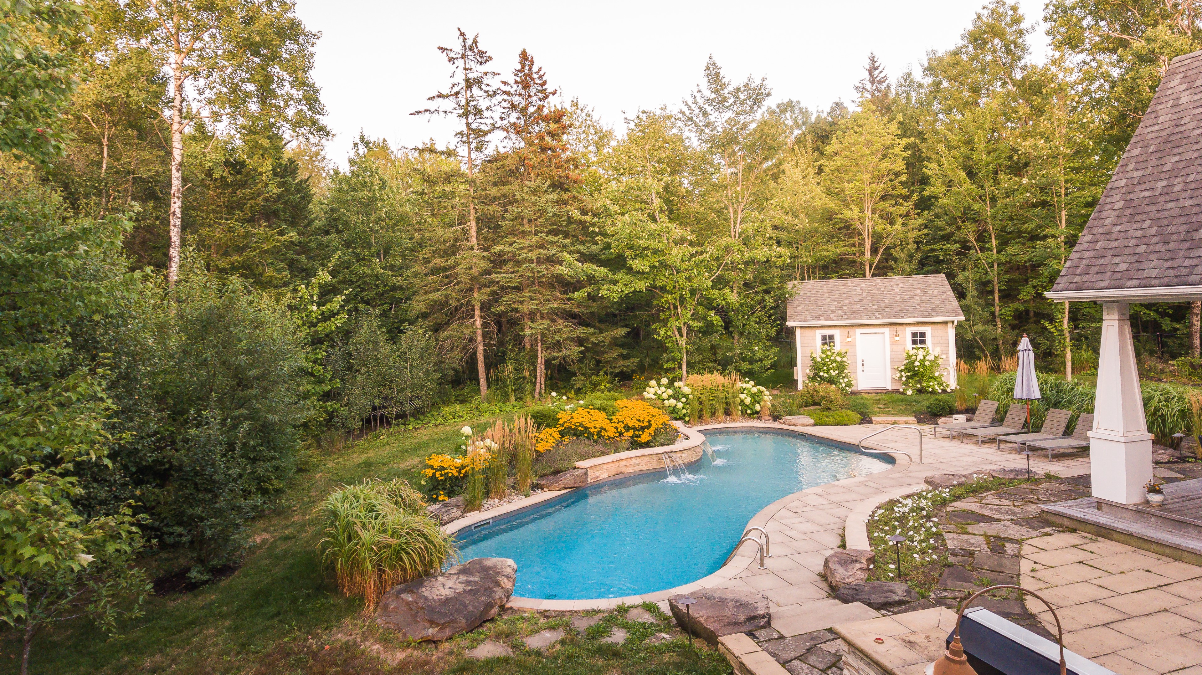 Curvilinear Layout Project | Waterworks Pools & Spas